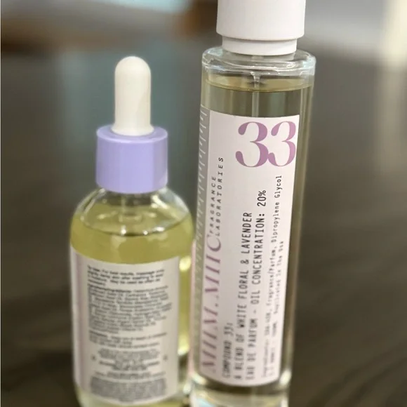 White Floral & Lavender Hair & Body Oil - Picture 2 of 2